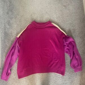 She + Sky Oversized Sweater